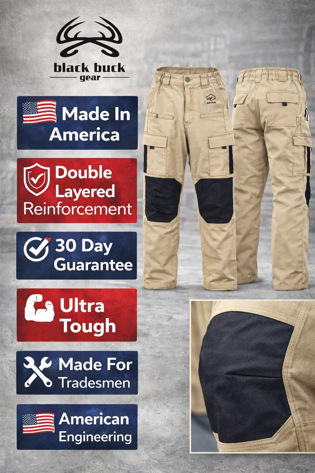 Black Buck Pants product showcase